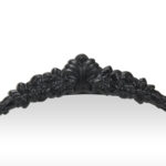 16" Black Metal Arch Accent Mirror - Image 6
