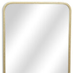 32" Gold Metal Beaded Accent Mirror - Image 8