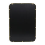 32" Gold Metal Beaded Accent Mirror - Image 5