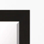 33" Dark Brown Accent Mirror - Image 3
