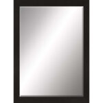 41" Dark Brown Accent Mirror - Image 2