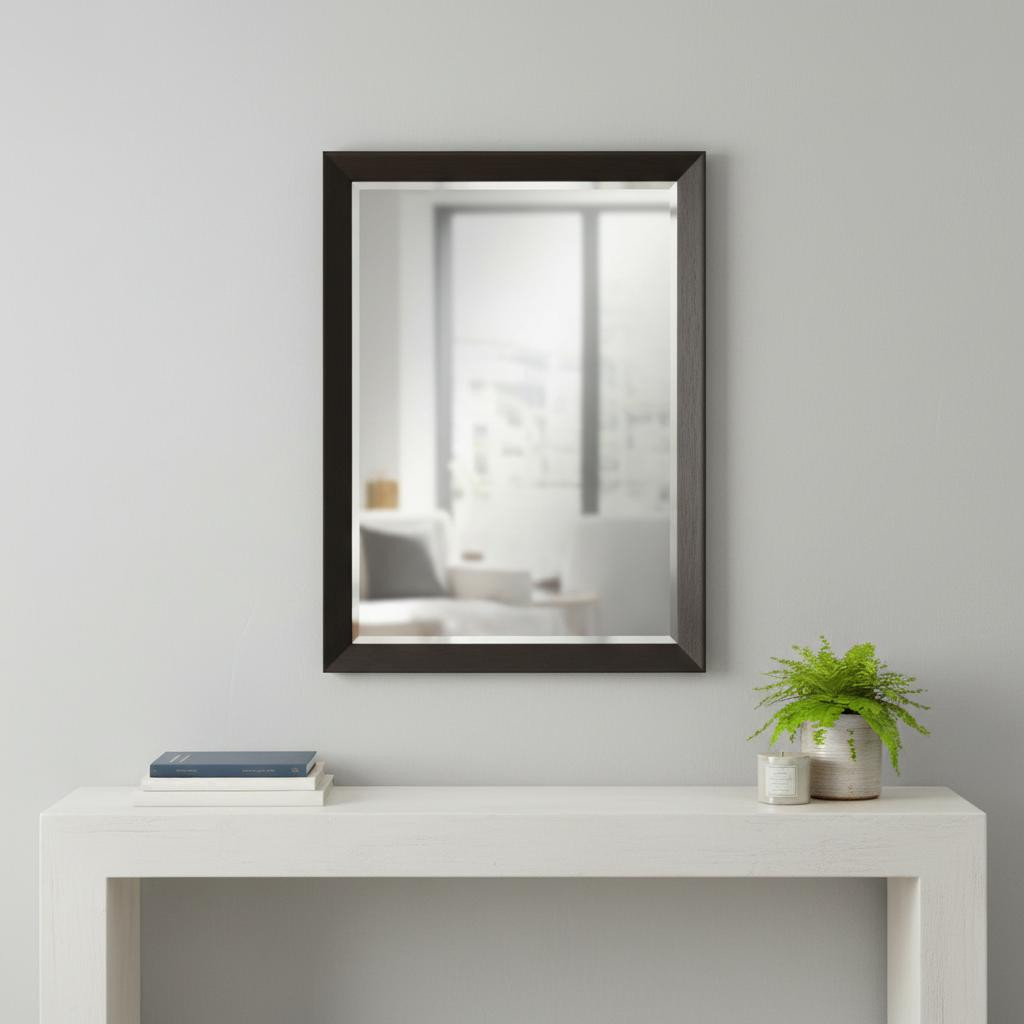 632749_7_X6MLoblw.jpg 41" Dark Brown Accent Mirror - Image 1
