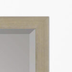 31" Silver Wood Accent Mirror - Image 3