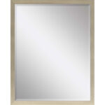 51" Silver Wood Accent Mirror - Image 2
