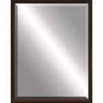 43" Bronze Wood Accent Mirror - Image 2