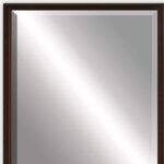 43" Bronze Wood Accent Mirror - Image 4
