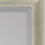 44" Silver Wood Accent Mirror - Image 3