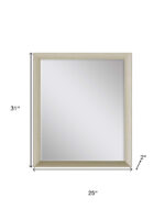 31" Silver Accent Mirror - Image 5
