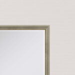38" Silver Wood Accent Mirror - Image 5