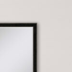 44" Dark Brown Wood Accent Mirror - Image 3