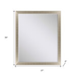 33" Gold Accent Mirror - Image 7