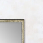 31" Silver Wood Accent Mirror - Image 5