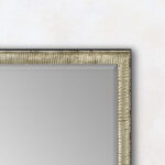 39" Silver Wood Accent Mirror - Image 5