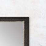 33" Dark Brown Framed Accent Mirror - Image 5