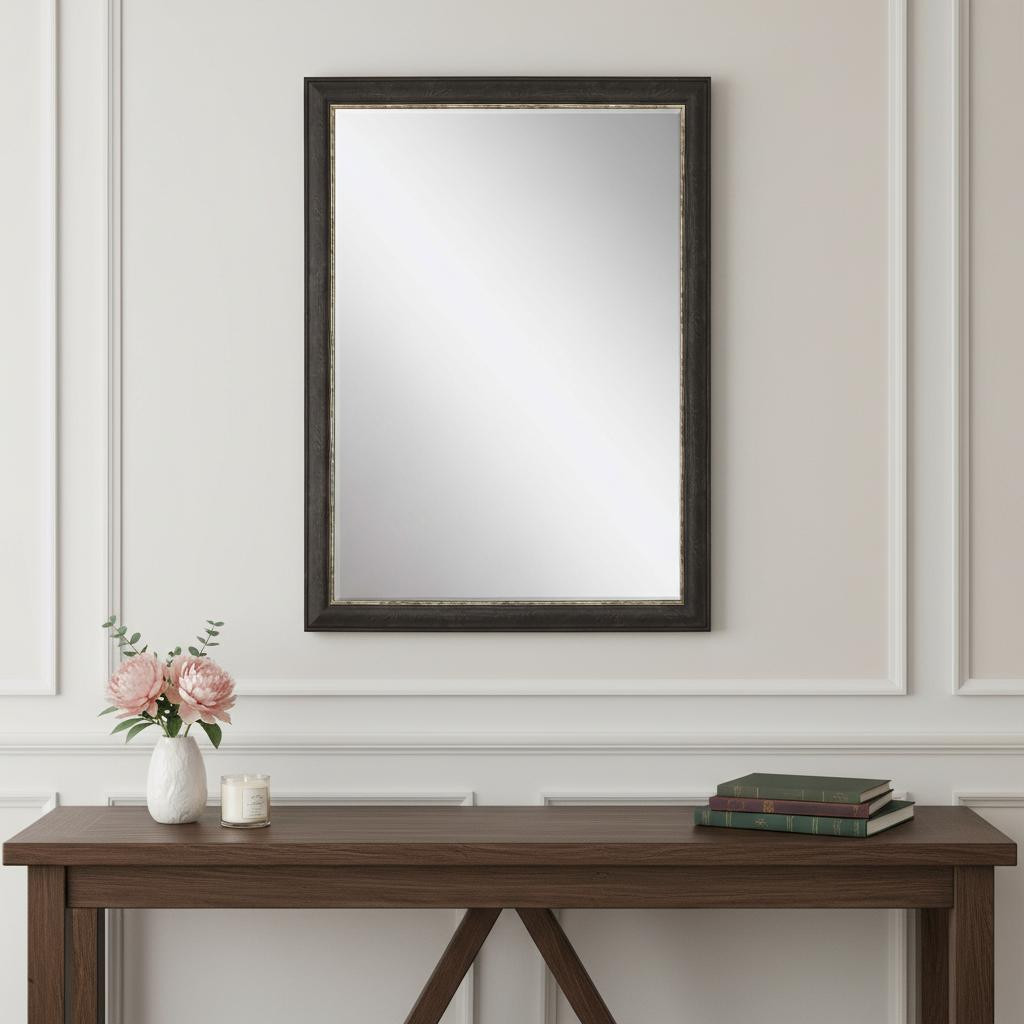 632790_4_Nb8G4Lir.jpg 41" Dark Brown Accent Mirror - Image 1