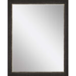 45" Dark Brown Accent Mirror - Image 2