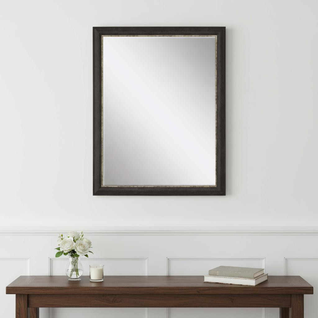 632791_5_PnN18jsM.jpg 45" Dark Brown Accent Mirror - Image 1