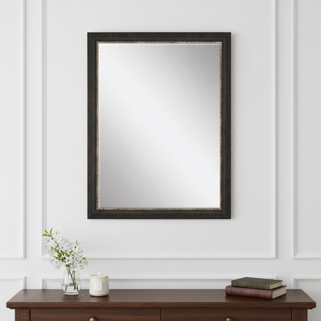 632792_6_rHuC37Ka.jpg 53" Dark Brown Accent Mirror - Image 1