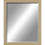 31" Silver Wood Accent Mirror - Image 2