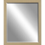 31" Silver Wood Accent Mirror - Image 3
