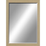39" Silver Solid Wood Framed Accent Mirror - Image 2