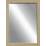 39" Silver Solid Wood Framed Accent Mirror - Image 3