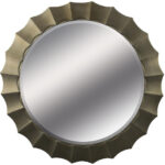 42" Bronze Round Accent Mirror - Image 3
