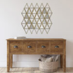 36" Gold Metal Accent Mirror - Image 6