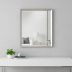 32" Silver Framed Accent Mirror