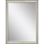 40" Silver Framed Accent Mirror - Image 3