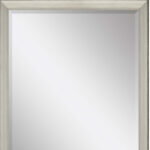 40" Silver Framed Accent Mirror - Image 4