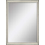 40" Silver Framed Accent Mirror - Image 5