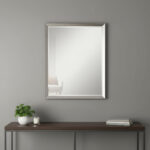 40" Silver Framed Accent Mirror