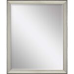 44" Silver Framed Accent Mirror - Image 3