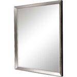 44" Silver Framed Accent Mirror - Image 2
