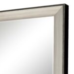 44" Silver Framed Accent Mirror - Image 4