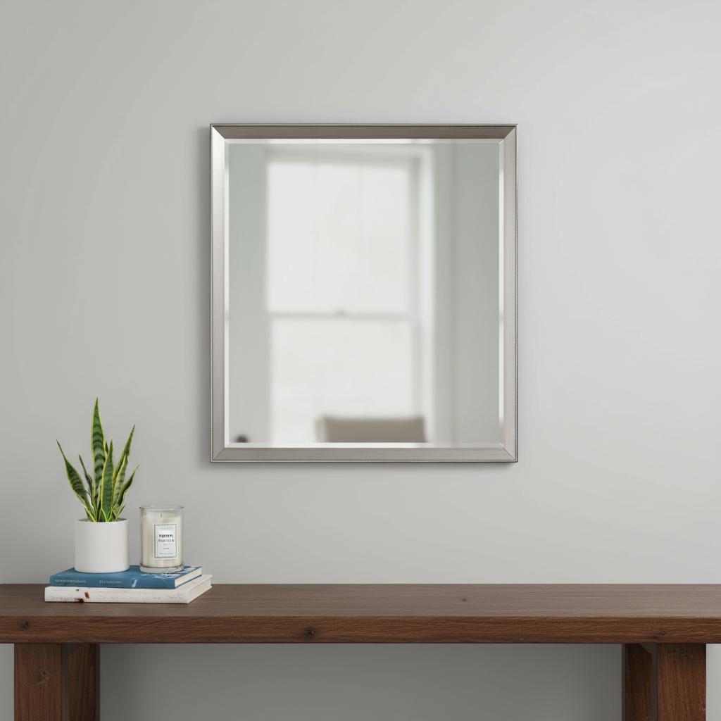 632808_6_Ft5Ey4Ct.jpg 44" Silver Framed Accent Mirror - Image 1