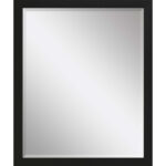 31" Black Framed Accent Mirror - Image 3