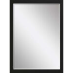 39" Black Framed Accent Mirror - Image 3