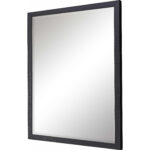 39" Black Framed Accent Mirror - Image 2