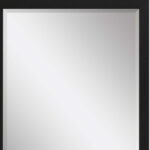 39" Black Framed Accent Mirror - Image 4