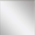 33" Silver Solid Wood Framed Accent Mirror - Image 4