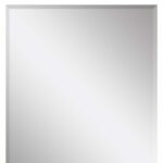 30" White Solid Wood Framed Accent Mirror - Image 4