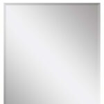 42" White Solid Wood Framed Accent Mirror - Image 4