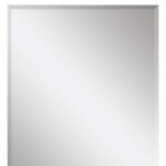50" White Solid Wood Framed Accent Mirror - Image 5