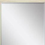 40" White Solid Wood Framed Accent Mirror - Image 5