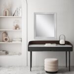 32" Silver Framed Accent Mirror - Image 6
