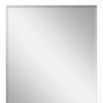 43" White Framed Accent Mirror - Image 5