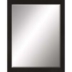 53" Dark Brown Accent Mirror - Image 2