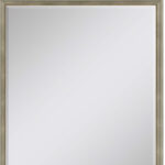 50" Silver Wood Accent Mirror - Image 3